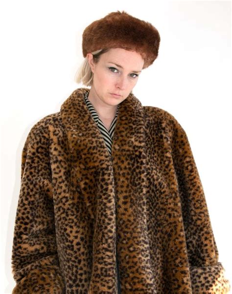 leopard fur coat women|leopard fur coat vintage.